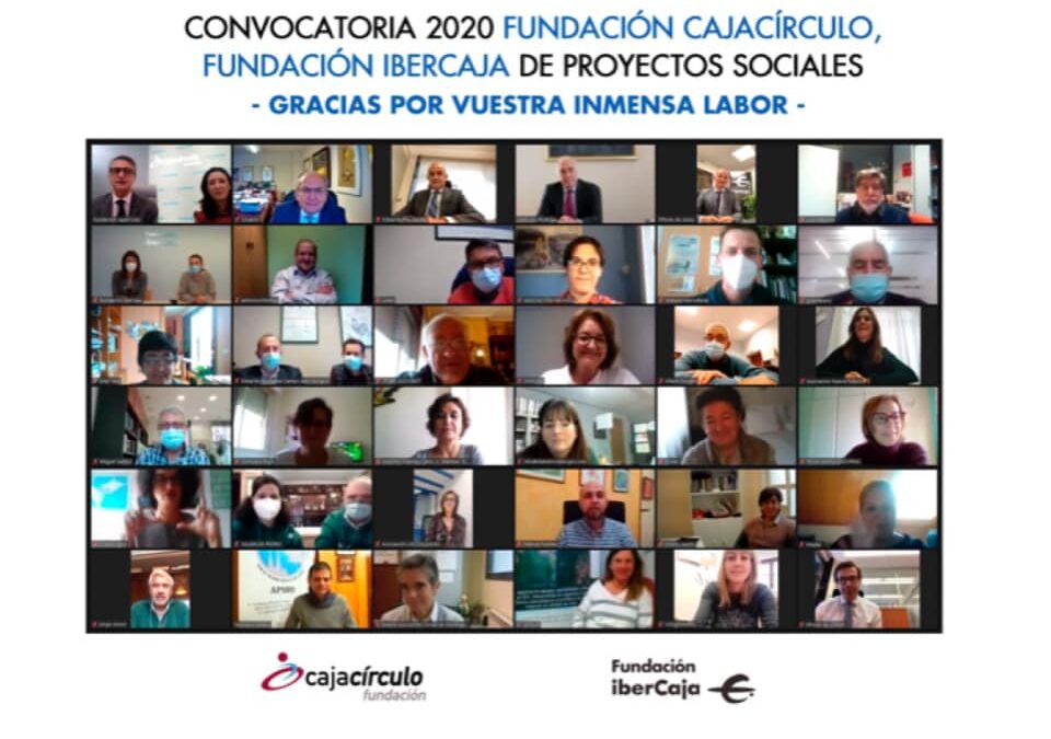Cáritas, entre los firmantes de los convenios de la Fundación Cajacírculo y Fundación Ibercaja