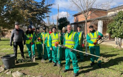 15 personas en situación de vulnerabilidad inician un curso de Jardinería en Aranda de Duero