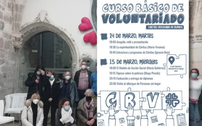Más de 30 nuevos voluntarios en Cáritas