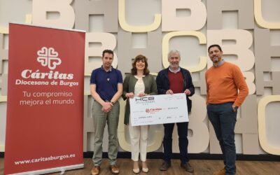 El hotel Ciudad de Burgos dona 20.000 euros a Cáritas