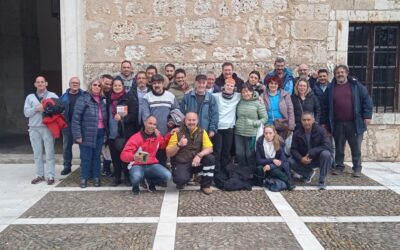 Convivencia de personas sin hogar en el monasterio trapense de Dueñas