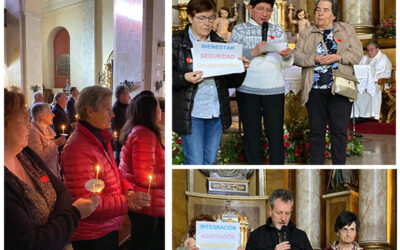 La parroquia de San Pedro de la Fuente acoge la oración pascual del Vena
