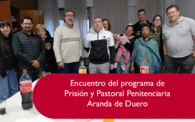 Las familias de personas privadas de libertad y los voluntarios protagonizan un encuentro en Aranda de Duero